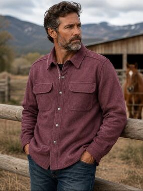 Ridhecut Toughwear wool blend shirt jacket